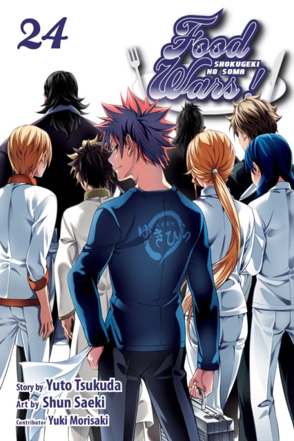Book cover of: Food Wars!: Shokugeki no Soma, Vol. 24. By: Yūto Tsukuda