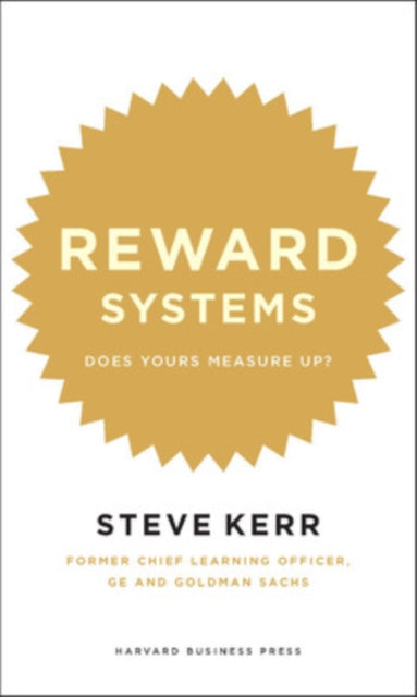 Book cover of: Reward Systems. By: Steven Kerr
