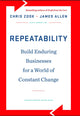 Book cover of: Repeatability. By: Chris Zook