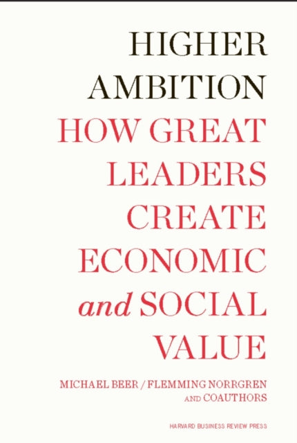 Book cover of: Higher Ambition. By: Michael Beer