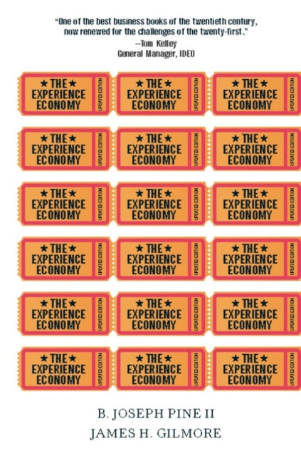 Book cover of: Experience Economy, Updated Edition. By: B. Joseph Pine