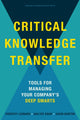 Book cover of: Critical Knowledge Transfer. By: Dorothy Leonard-Barton