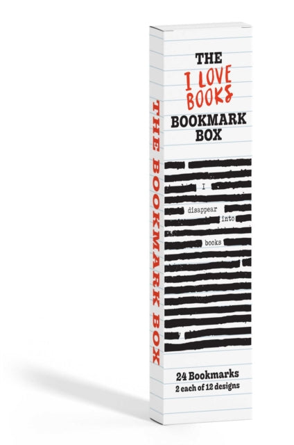 Book cover of: I Love Books Bookmark Box