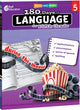 Book cover of: 180 Days™: Language for Fifth Grade. By: Suzanne I. Barchers