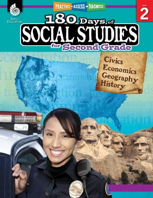 Book cover of: 180 Days™: Social Studies for Second Grade. By: Terri McNamara