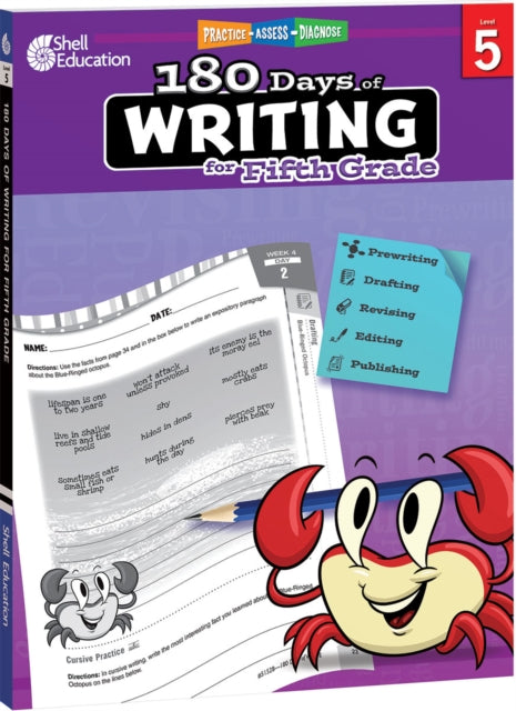 Book cover of: 180 Days™: Writing for Fifth Grade. By: Torrey Maloof