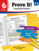 Book cover of: Prove It! Using Textual Evidence, Levels 3-5. By: Melissa Cheesman Smith