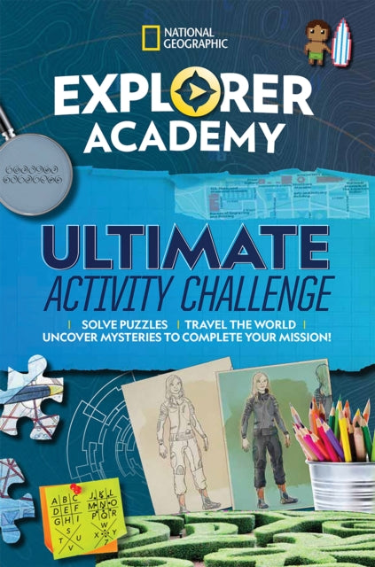 Book cover of: Explorer Academy Sticker Book. By: National Geographic Kids Staff