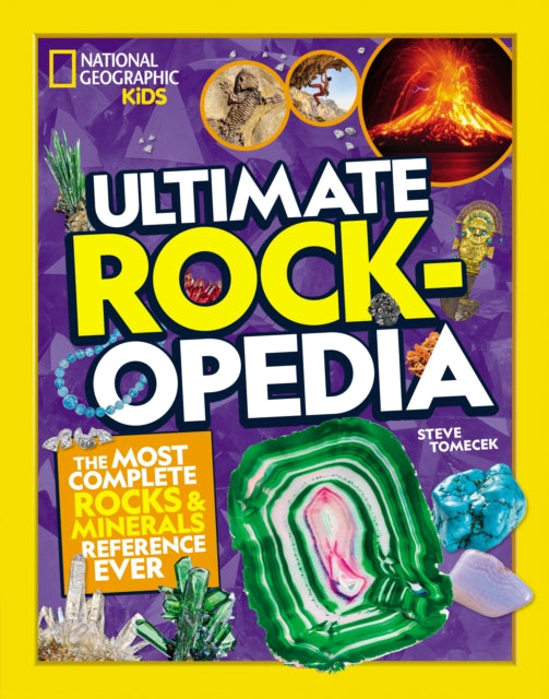 Book cover of: Ultimate Rockopedia. By: Steve Tomaceck