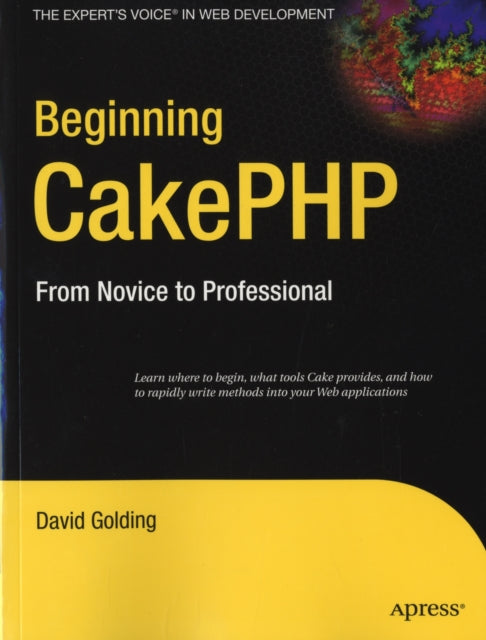Book cover of: Beginning CakePHP. By: David Golding