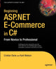 Book cover of: Beginning ASP.NET E-Commerce in C#. By: Cristian Darie