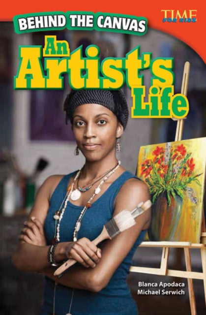Book cover of: Behind the Canvas. By: Blanca Apodaca La Bounty