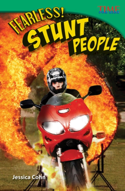 Book cover of: Fearless! Stunt People. By: Jessica Cohn