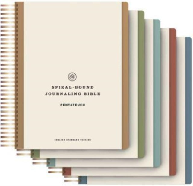 Book cover of: ESV Spiral-Bound Journaling Bible, Five-Volume Set. By: Esv Bibles