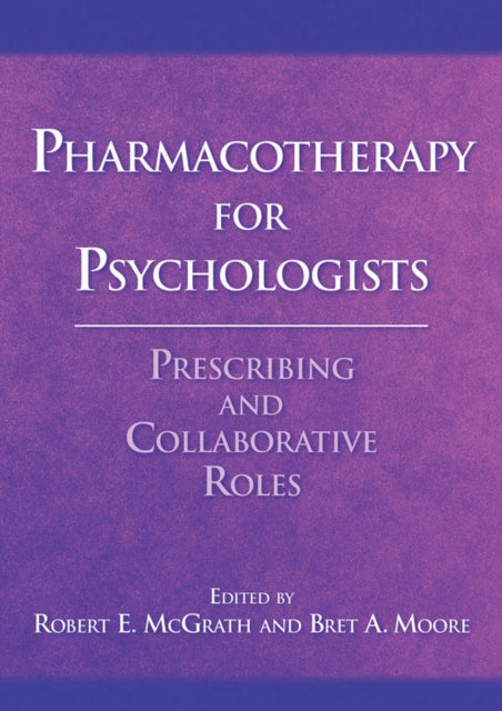 Book cover of: Pharmacotherapy for Psychologists