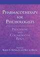 Book cover of: Pharmacotherapy for Psychologists