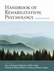 Book cover of: Handbook of Rehabilitation Psychology