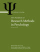 Book cover of: APA Handbook of Research Methods in Psychology. By: Harris M. Cooper