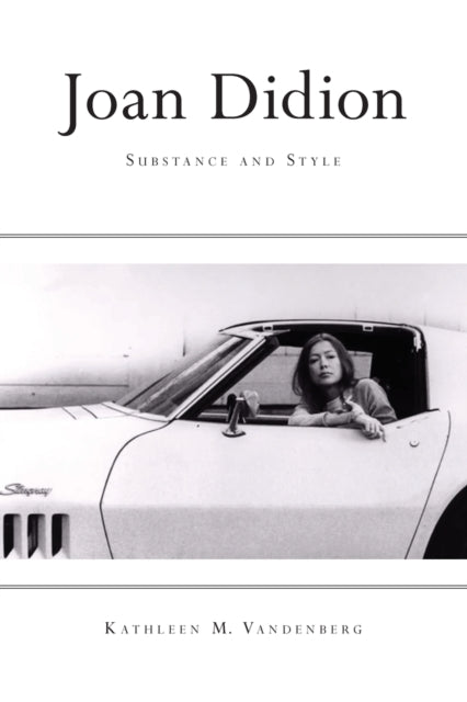 Book cover of: Joan Didion. By: KATHLEEN M. VANDENBERG