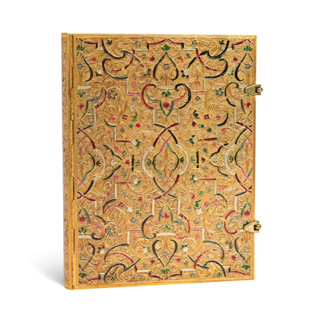 Book cover of: Gold Inlay Ultra Lined Hardcover Journal. By: Paperblanks