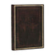Book cover of: Black Moroccan Midi Lined Hardcover Journal (Elastic Band Closure). By: Paperblanks