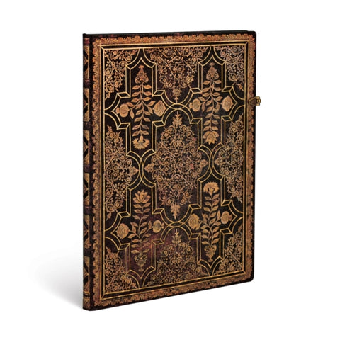 Mahogany Grande Unlined Hardcover Journal
