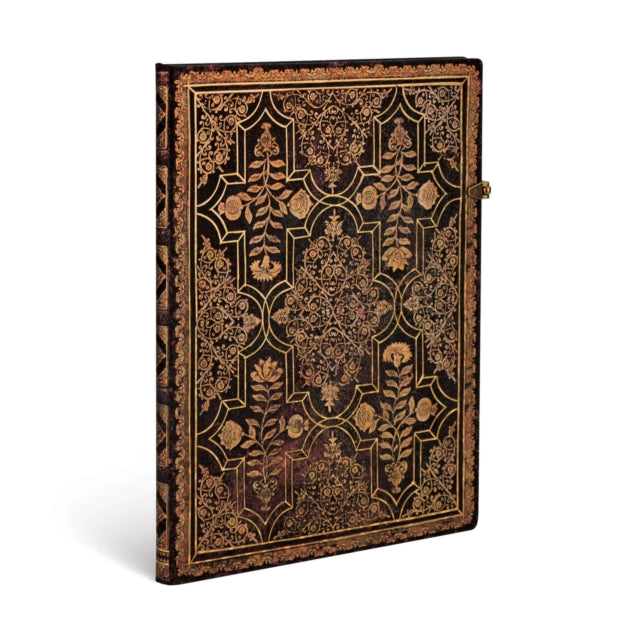 Book cover of: Mahogany Grande Unlined Hardcover Journal. By: Paperblanks