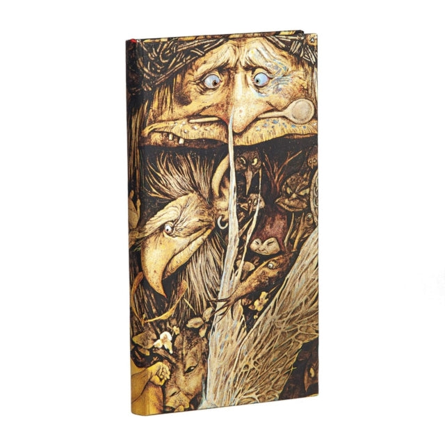 Book cover of: Mischievous Creatures (Brian Froud’s Faerielands) Slim Lined Journal (Elastic Band Closure). By: Hartley & Marks Publishers