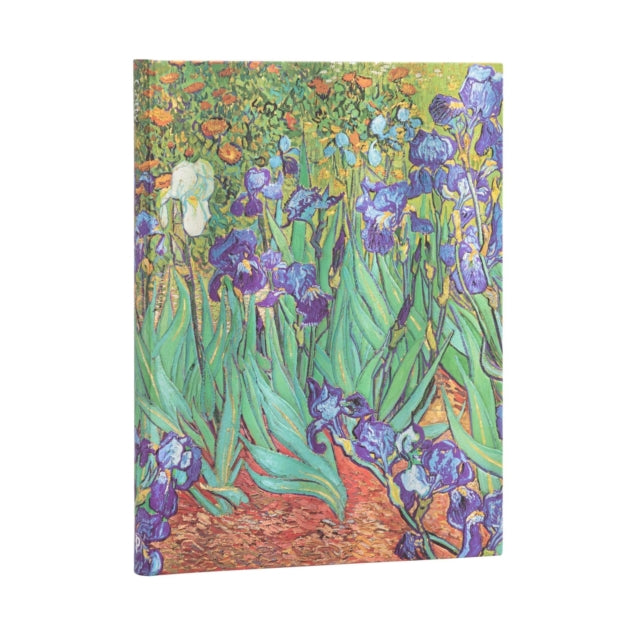 Book cover of: Van Gogh’s Irises Ultra Unlined Hardcover Journal. By: Paperblanks