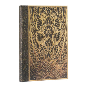 Chanin Rise (New York Deco) Midi Lined Hardback Journal (Elastic Band Closure)