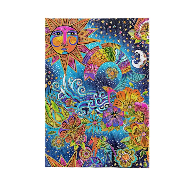 Book cover of: Celestial Magic (Whimsical Creations) Midi Lined Hardback Journal (Wrap Closure)