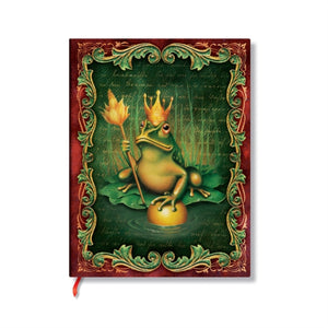 Brothers Grimm, Frog Prince (Fairy Tale Collection) Ultra Unlined Hardback Journal (Elastic Band Closure)
