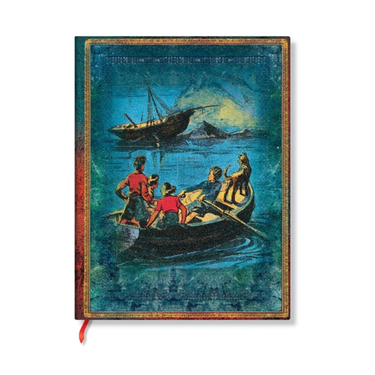 Book cover of: Famous Five (Enid Blyton) Midi Lined Softcover Flexi Journal (Elastic Band Closure). By: Paperblanks