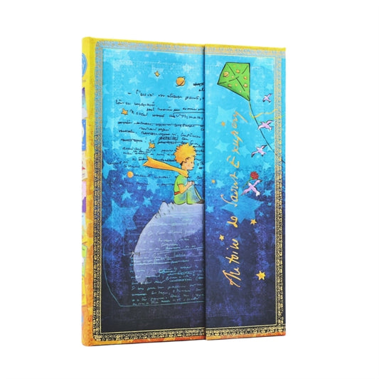 Book cover of: Saint-Exupery, The Little Prince (Embellished Manuscripts Collection) Midi Lined Hardcover Journal (Wrap Closure)
