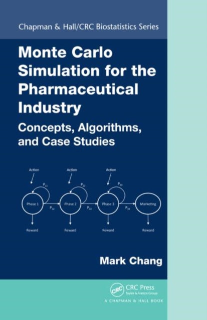 Book cover of: Monte Carlo Simulation for the Pharmaceutical Industry. By: Mark Chang