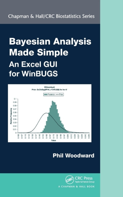 Book cover of: Bayesian Analysis Made Simple. By: Phillip Woodward
