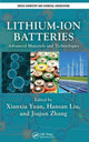 Book cover of: Lithium-Ion Batteries. By: Xianxia Yuan