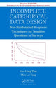 Book cover of: Incomplete Categorical Data Design