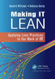 Book cover of: Making IT Lean. By: Howard Williams