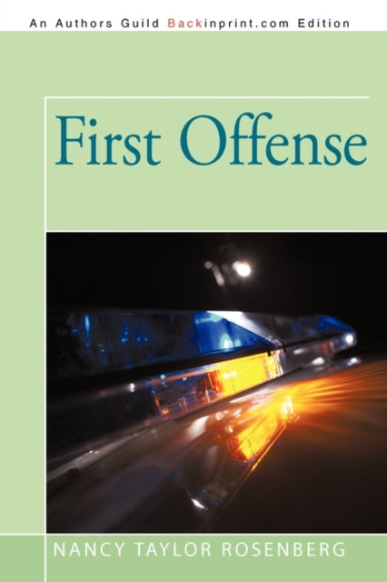 Book cover of: First Offense