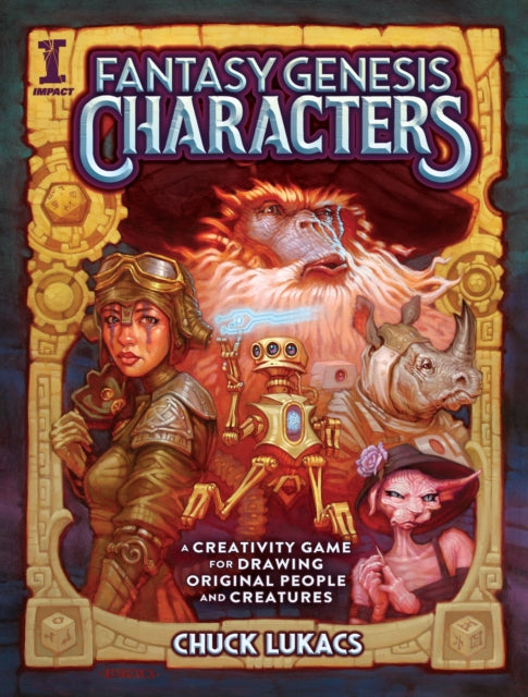 Book cover of: Fantasy Genesis Characters. By: Chuck Lukacs