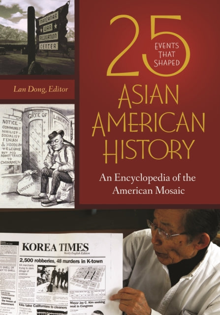 Book cover of: 25 Events That Shaped Asian American History. By: Lan Dong