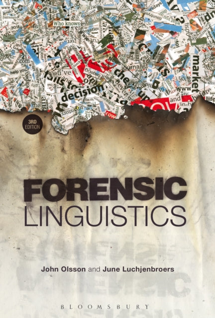 Book cover of: Forensic Linguistics. By: John Olsson