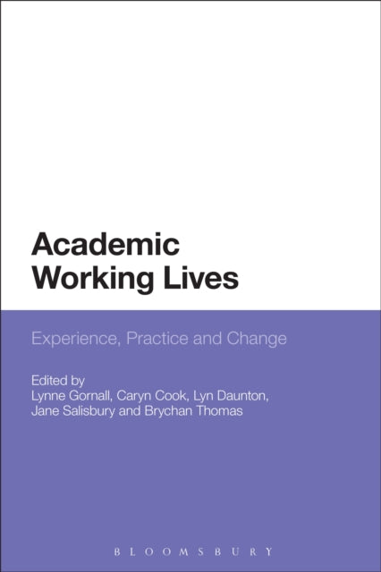 Book cover of: Academic Working Lives