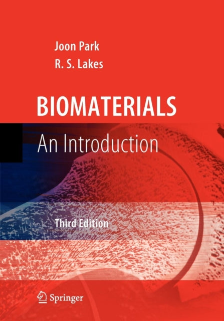 Book cover of: Biomaterials. By: Joon Park