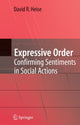 Book cover of: Expressive Order. By: David R. Heise