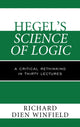 Book cover of: Hegel's Science of Logic. By: Richard Dien Winfield