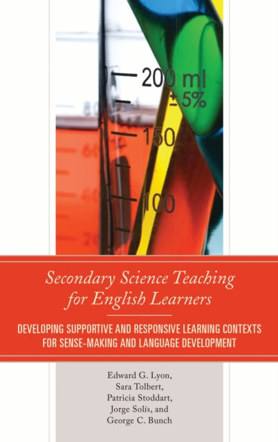 Book cover of: Secondary Science Teaching for English Learners. By: Edward Lyon