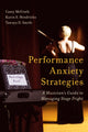 Book cover of: Performance Anxiety Strategies. By: Casey McGrath