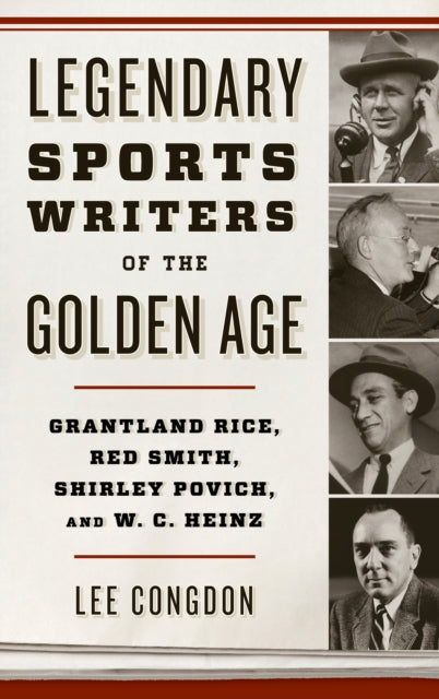 Book cover of: Legendary Sports Writers of the Golden Age